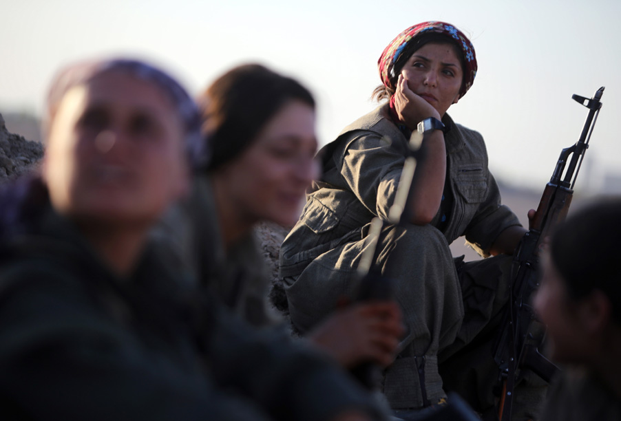 IRAQ-UNREST-PKK-WOMEN