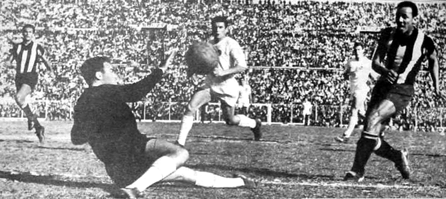 Peñarol derrota al Real Madrid en 1966